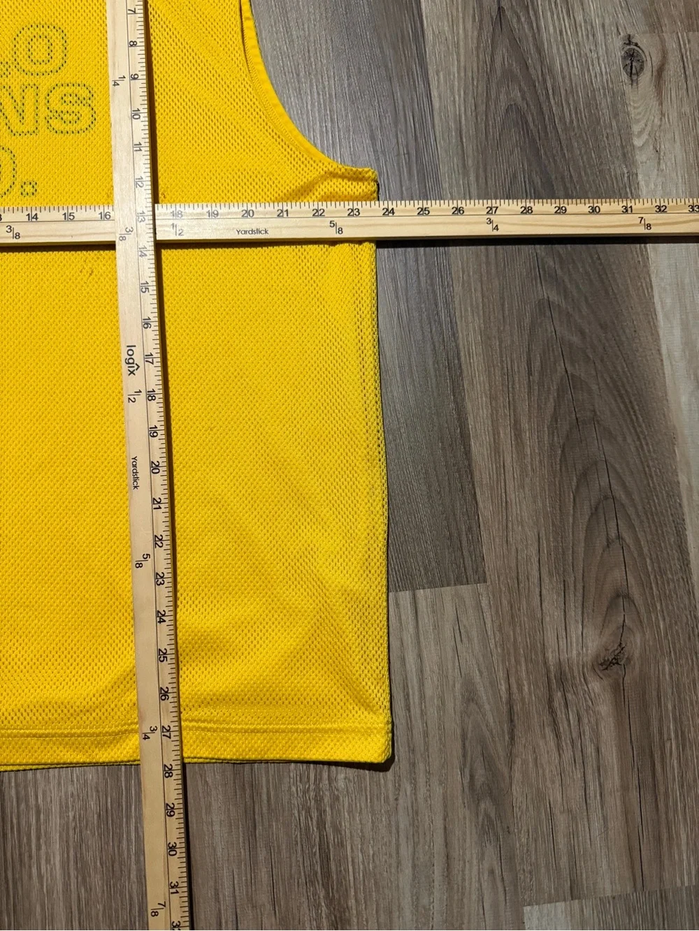 Vintage 90’s Polo Jeans Co. Ralph Lauren Yellow Mesh Tank Top • Size L